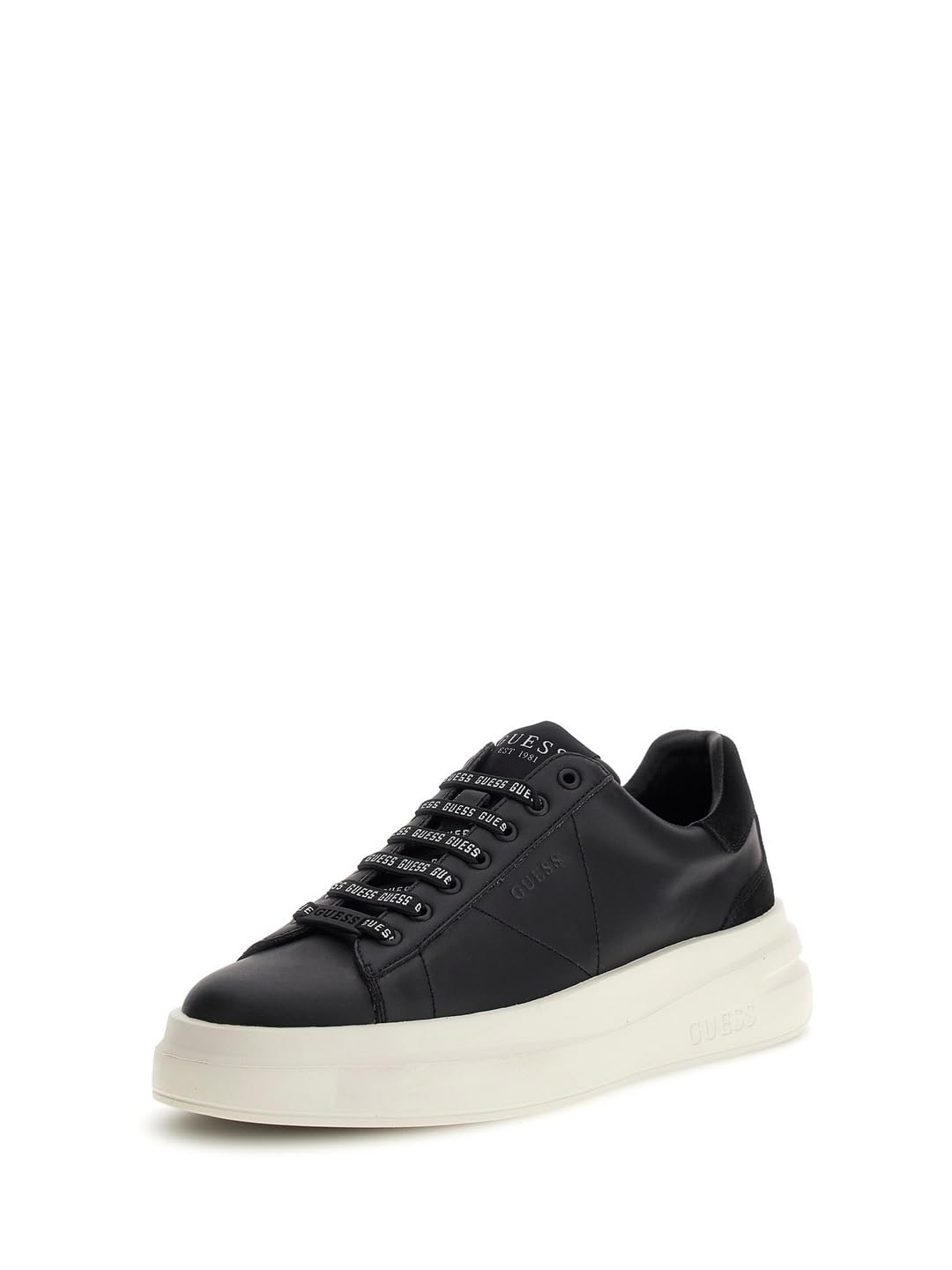 Guess Men's Noir Trainers Elba Carryover