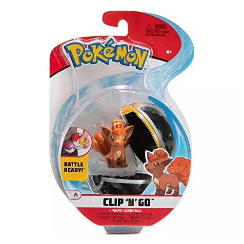 Pokémon Clip 'N' Go Vulpix e Poké Ball | Contiene
