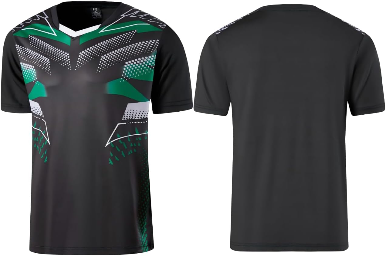 5 Pack Men's Active Quick Dry T Shirts Athletic Running Gym Workout Sport Tee Shirt Tshirt Golf Tennis Tops Bulk LSL133 - Image 8