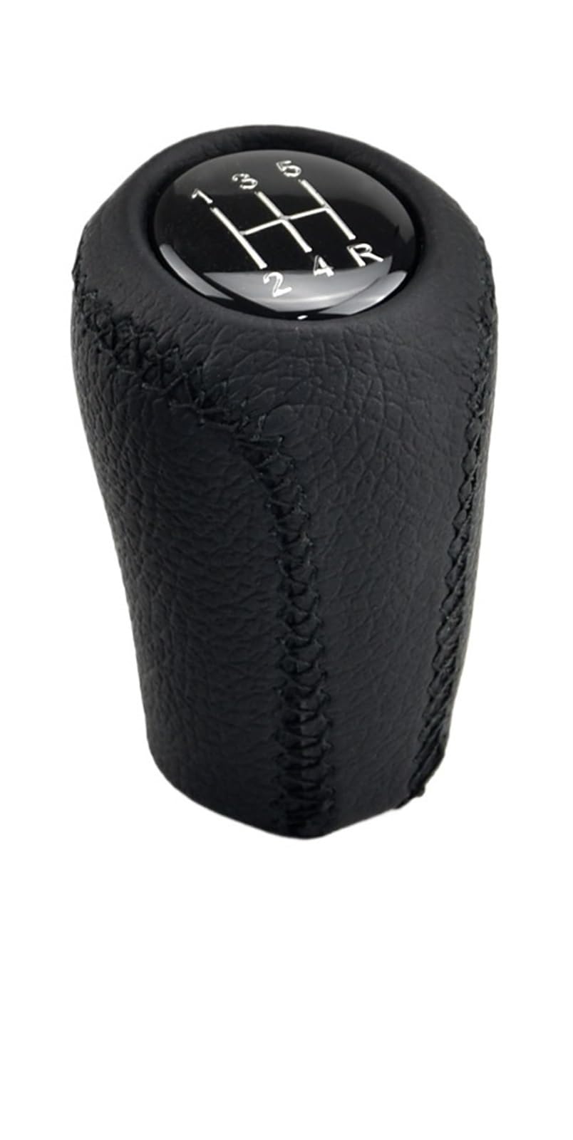 Wxnlbb Black 5 Speed A 5/6 Speed Gear Shift Knob Compatible With Mazda 3 Bk Bl 5 Cr Cw 6 Ii Gh Cx-7 Er Mx-5 Nc Iii Mt Leather(Black 5 Speed A)