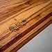 With African Roots – Zambezi Redwood Cutting Board, Handcrafted, Double-Sided with Juice Groove & Side Pockets, Extra Large (24 x 16 x 1.5 in), Made in South Africa