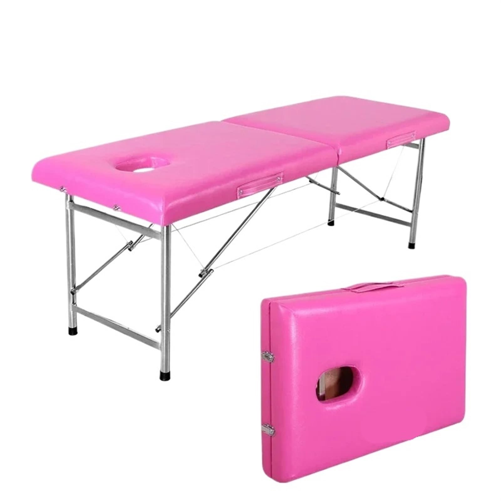 Generico Lettino da Massaggio Portatile, Lettino da Massaggio Portatile Lettini da Massaggio Pieghevoli Lettino da Estetista Professionale Lettino da Bellezza Lettino da cosmetologia Portatile econom