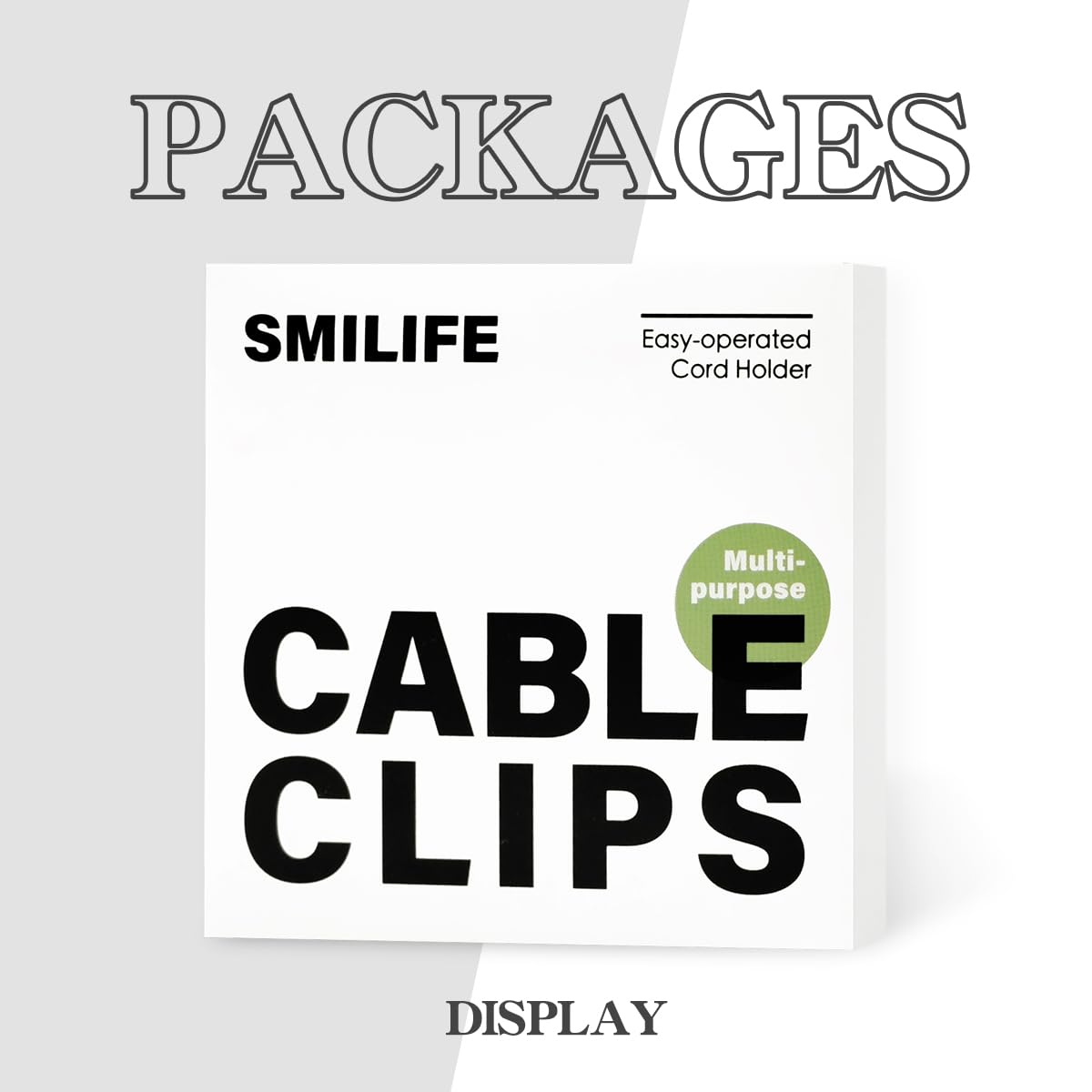 Organizer Cavi SmiLife - 9 Pezzi Supporto Caricabatterie Per Scrivania E Comodino - Adesivo Acrilico Senza Residui - Foto 8