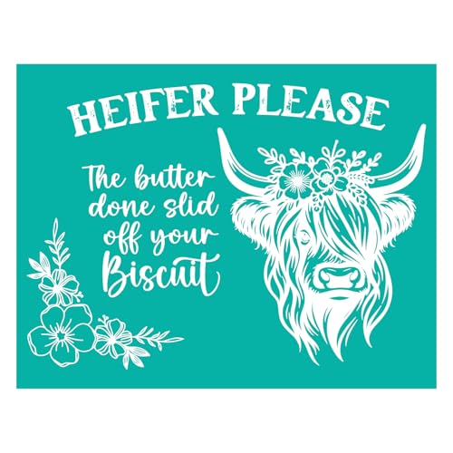 Wildflowers Self-Adhesive Silk Screen Stencils Butter Screen Printing Stencil for Craft Chalk Paste Transfers Winter Reusable Transfer for Painting on Windows Fabric Flag