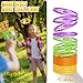 Outside Toys for Kids Ages 4-8 Electric Manual Capture Catching Game for Kids, Automatic Flying Disc Launcher Outdoor Indoor Toy, Chasing Toy for Boys Girls, Perfect Yard Beach Family Game