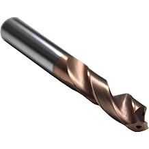 3mm Dia.Long Flute Premium Solid Carbide Precision Internal Cooling Coolant Through Jobber Drill Bit Drilling Holemaking for Hardened Steels