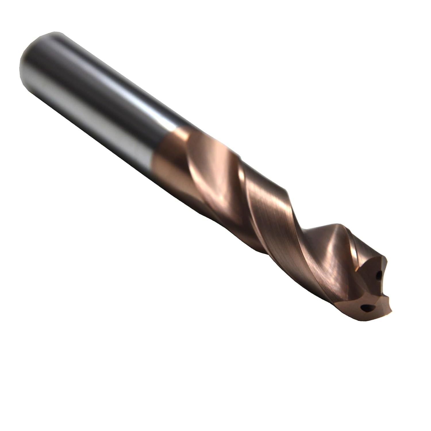11.7mm Dia.Premium Solid Carbide Precision Internal Cooling Coolant Through Jobber Drill Bit Drilling Holemaking for Hardened Steels