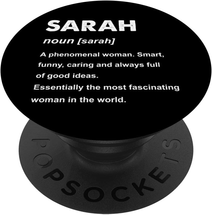 Sarah Name PopSockets MagSafe PopGrip for iPhone