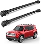 MOSTPLUS Roof Rack Cross Bar Rail Compatible with 2014-2018 Jeep Renegade Cargo Racks Rooftop Luggage Canoe Kayak Carrier