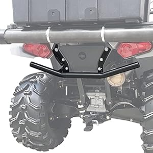 Weisen Rear Grab Bar Tube Bumper Compatible With 2002-2018 Polaris Sportsman 400 500 570 600 700 800 5 51i61dphejl. sl500 . ss300