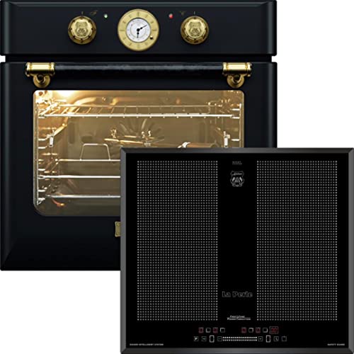 Kaiser Herdset Einbaubackofen EH 6432 BE + KCT 67 FIN Elektro, Autark, 68 L, Drehspieß, 10 Funktionen+ 60 cm, Hi-light…