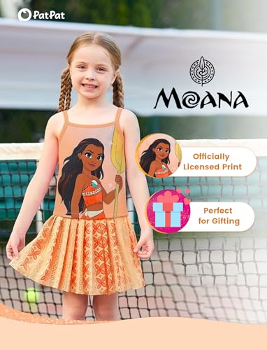 Image of Disney Minnie Frozen Stitch Princess Toddler Girls' Tennis Skirt Sets Kids Athletic Camisole Top & Skort 2 Piece Outfit 2-9Y