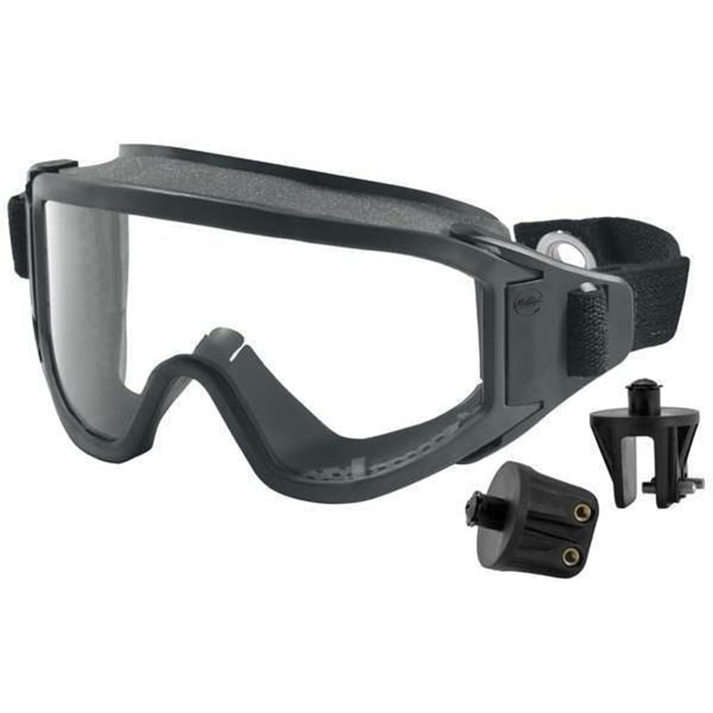 MOLLIFII Impact & Heat Resistant Safety Goggles, Clear Anti-Fog, Scratch-Resistant Lens, Mfr: 740-0268-A
