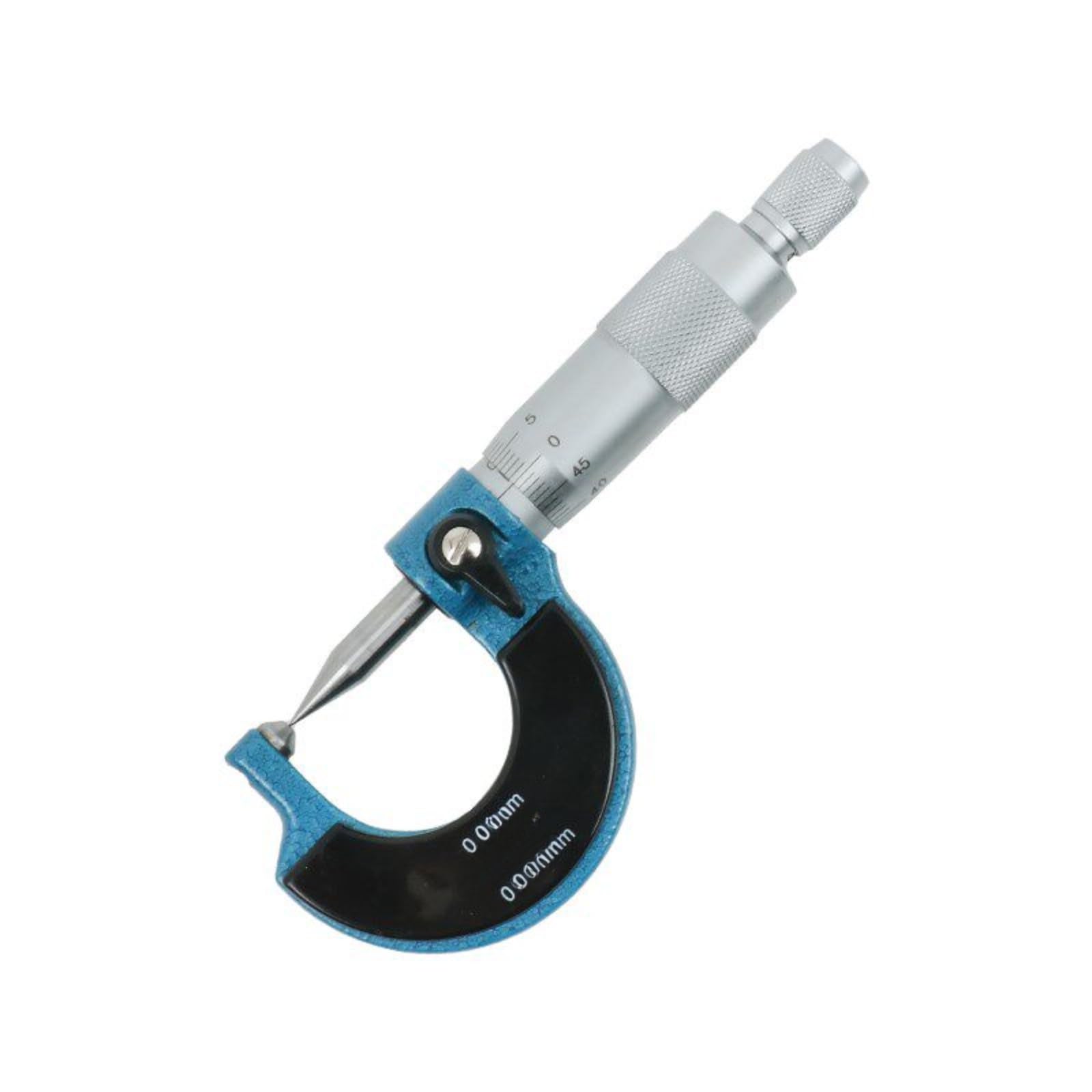 Spessimetro digitale, 0-25-50 mm, Risoluzione 0.001, Punte appuntite(Single Round Ball 0 25mm)
