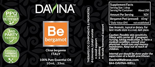 Aceite Esencial Puro de Bergamota 10ml miniatura 2