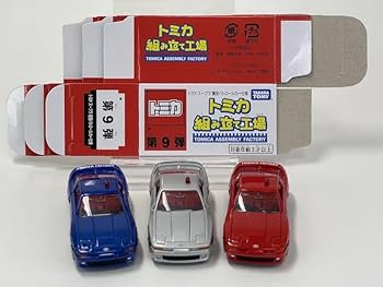 トミカ　組み立て工場 トヨタスープラ覆面パトロールカー仕様５台 ミニカーショップ ケンボックス トミカ 組み立て工場トヨタ