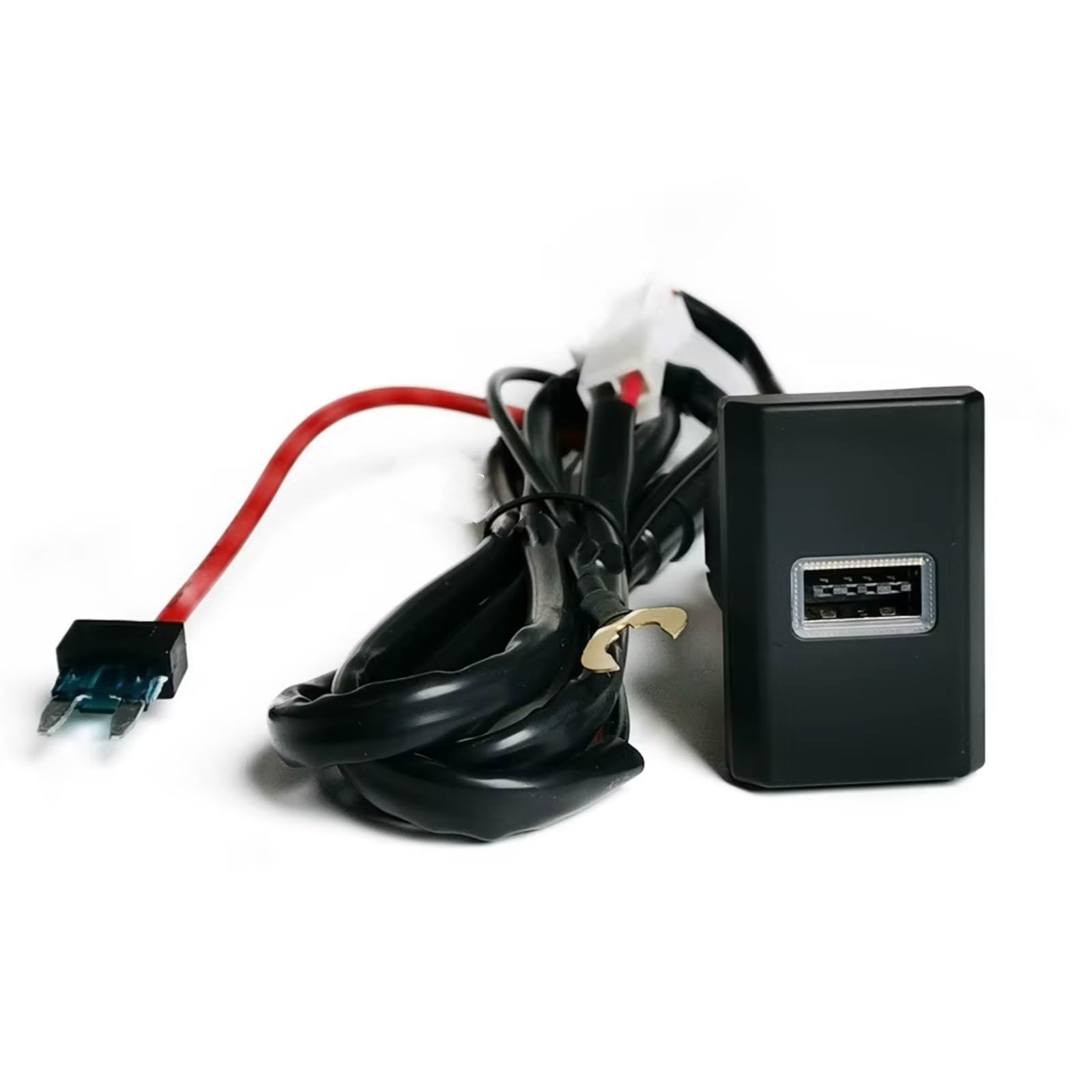 Puerto USB Consola Central Compatible Con Ford Para Transit 2017-2020 Coche Individual Para Cargador QC3.0 Adaptador Interfaz Carga Teléfono Enchufe Puerto USB