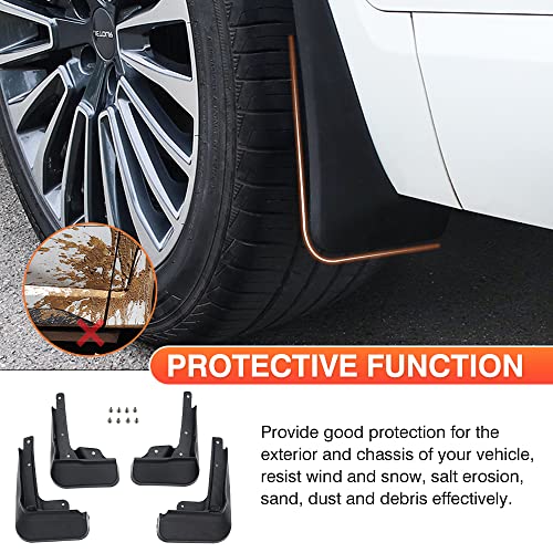 Image of Autorder Mud Flpas Splash Guards for 2023-2025 2026 Honda Civic Accessories Mudflap Fender Flares Front and Rear Mud Guard Set 4PCS (Not Fit for Hatchback)