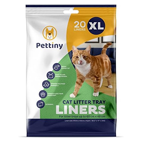 Bolsas Higiénicas XL Pettiny para Bandejas de Gato Cover