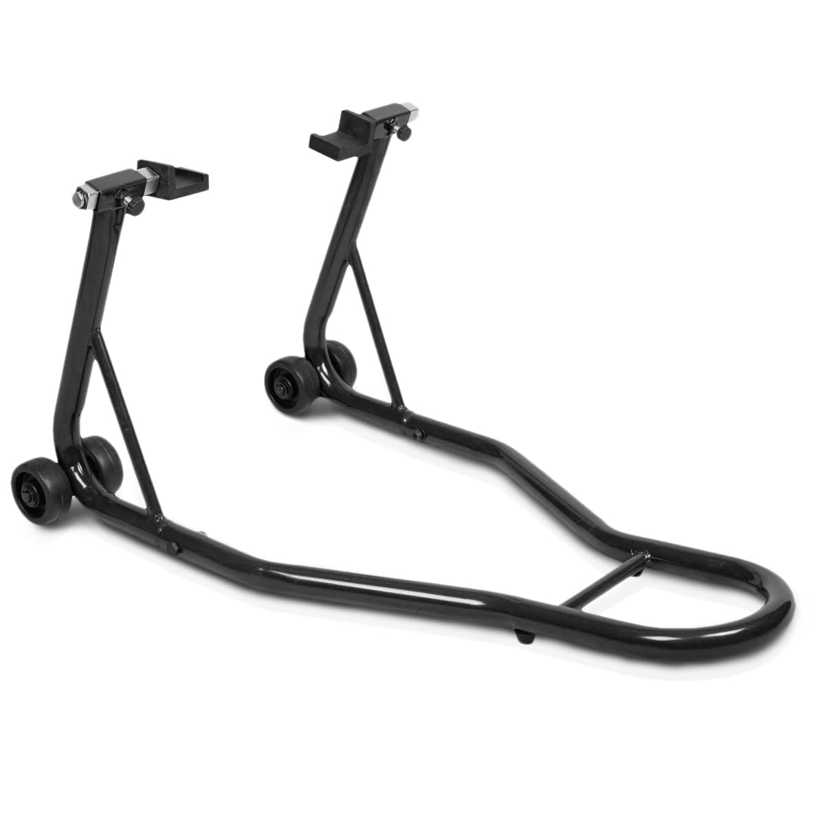 SOARS Béquille Atelier Moto 80 X 50 X 40 CM, Charge 400 KG (Noir)