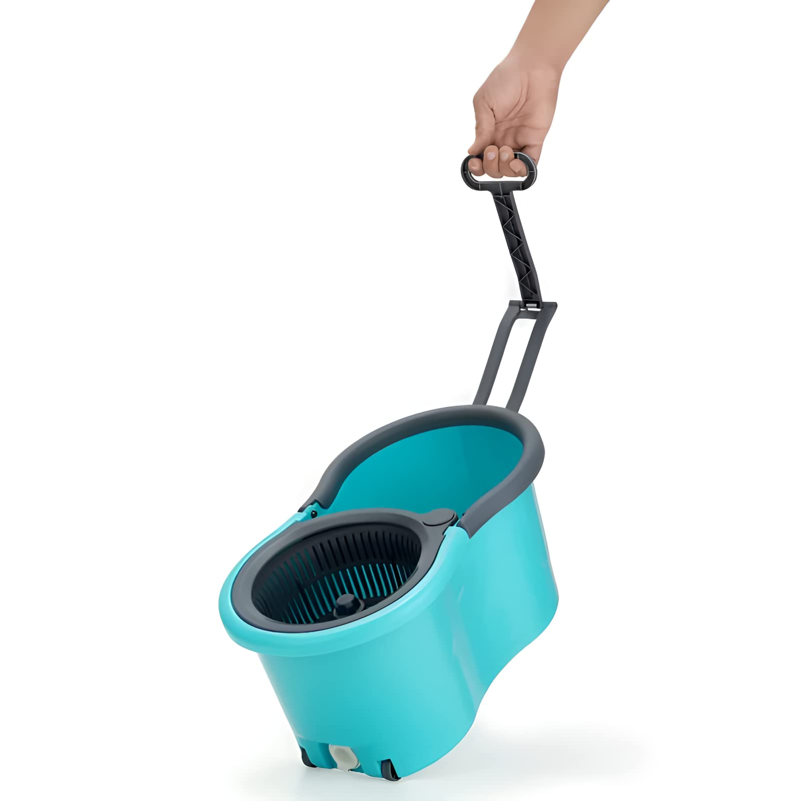 Oblivion e-Quick Spin Mop, Bucket Floor Cleaning, Easy Wheels & Big Bucket, Floor Cleaning Mop with Bucket, pocha for Floor Cleaning, Mopping Set