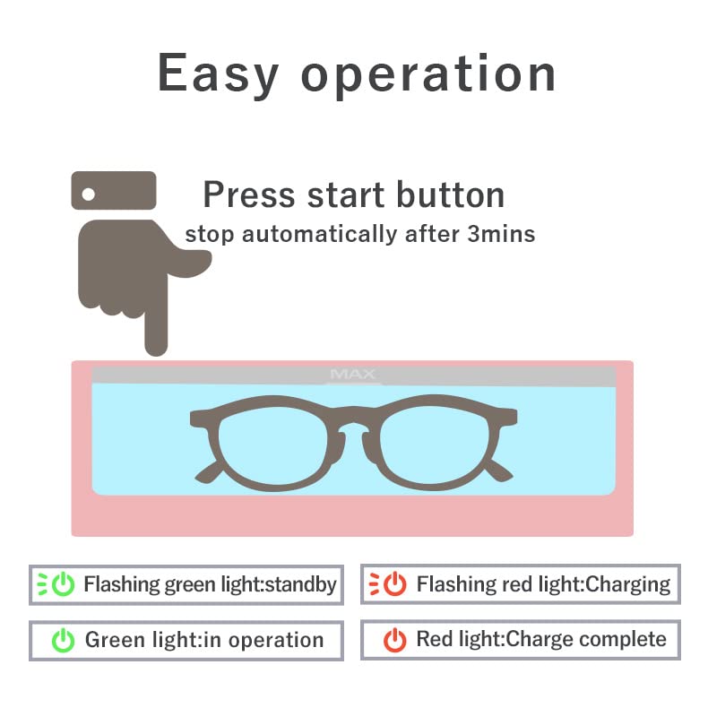 Miniatura 5 de Limpiador ultrasónico para anteojos, anillos, monedas, joyería, reloj con temporizador digital DL240 (Balck)
