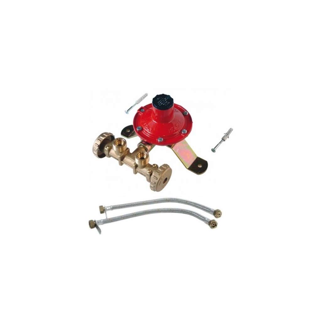 CENTRALINA GPL CON REGOLATORE E FLESSIBILI 4 KG MONDIAL