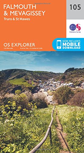 Falmouth and Mevagissey, Truro and St Mawes (OS Explorer Map)