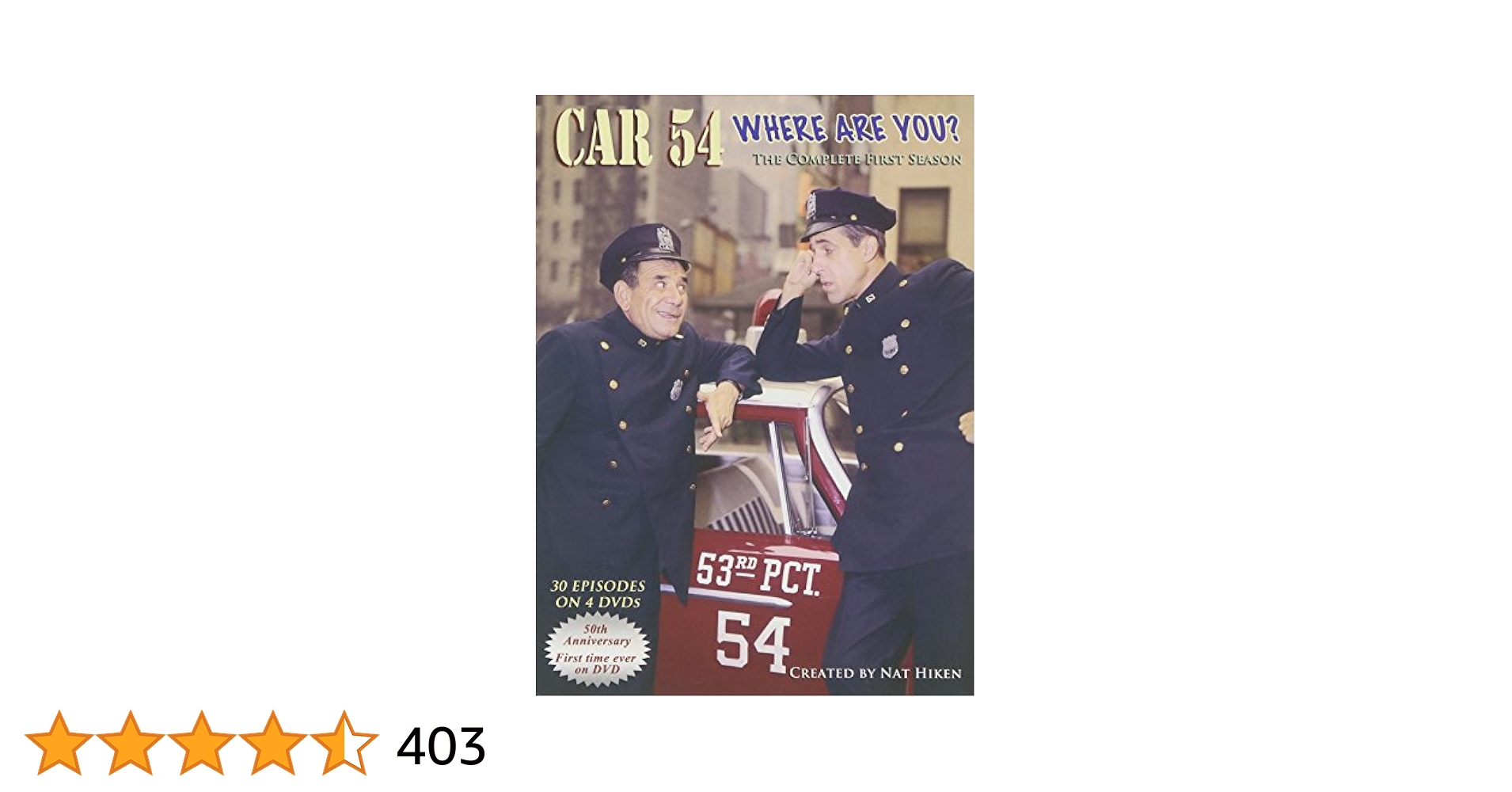 その他 Car 54 Where Are You: Complete First Season [DVD] [Import] wgteh8f 71Y0slB8I5L.jpg