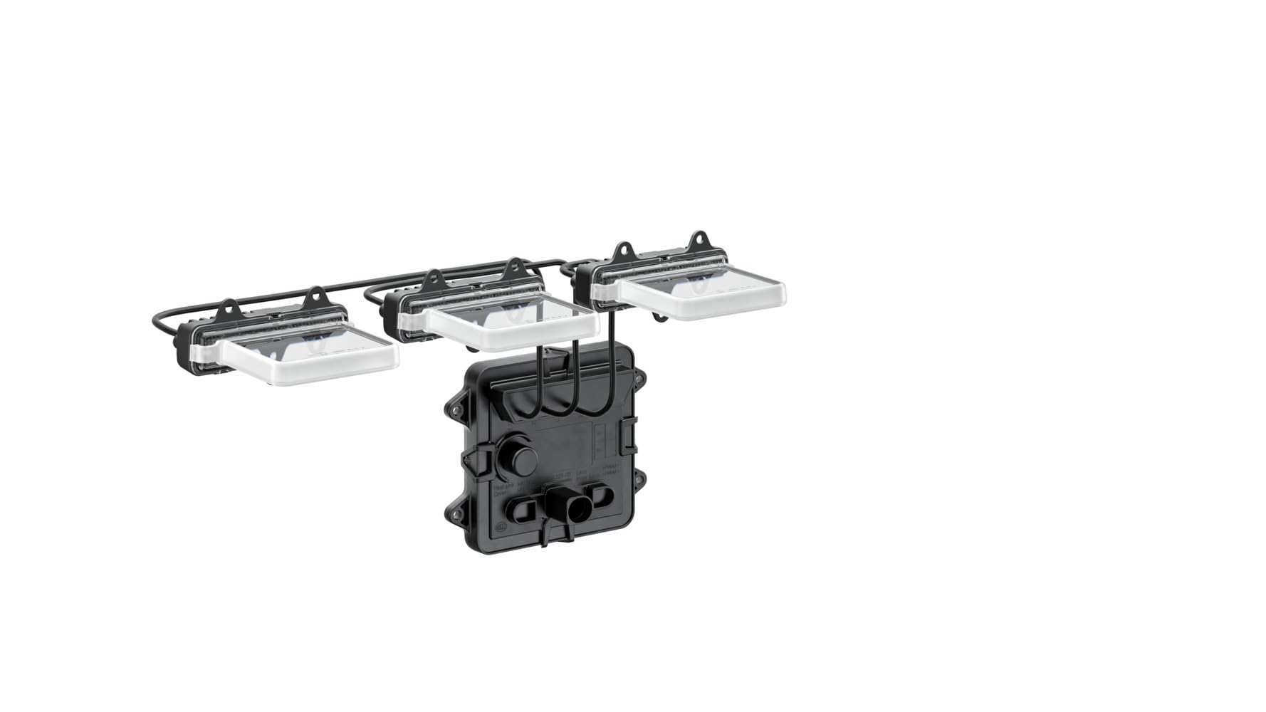HELLA 2BE 016 400-341 LED-Daytime Running Light - LEDayFlex III - 12/24V - Crystal clear - Plug: DEUTSCH plug - both sides - Quantity: 1