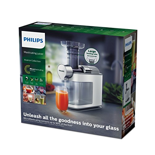 Philips HR1945/80 Micro Juicer Estrattore di Succo con Tecnologia Micro