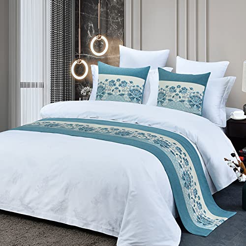 Corredor De Cama Bufandas Bed Tail Pad Decoration Strip Colcha Simple Y Cómoda Ropa De Cama Decorativa Colcha Protectora Adecuada para Cubiertas De Cama Decorativas En Hoteles Casas De Huéspedes