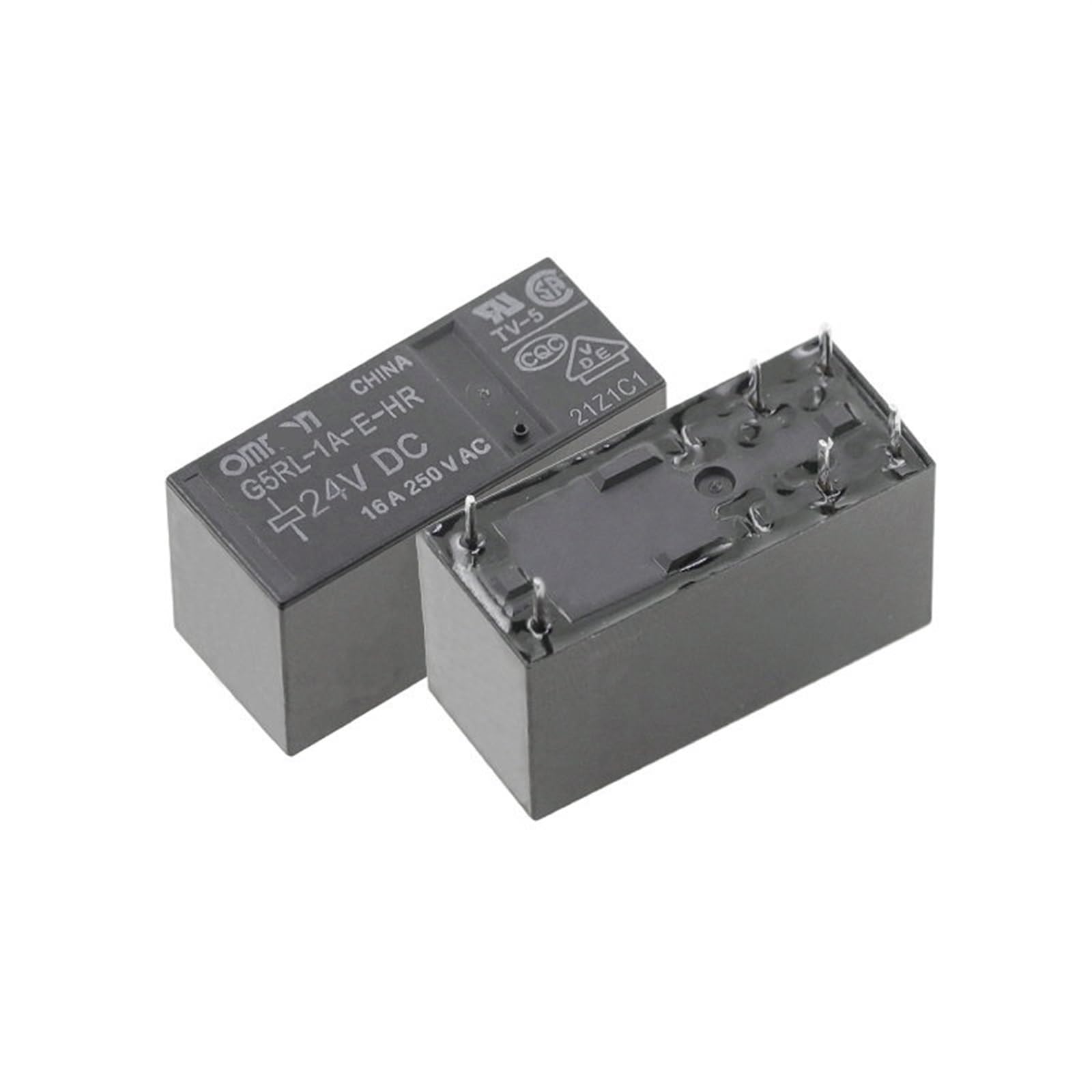G5RL-1A-E-HR-24VDC componente electrónico de conmutación CC 6PIN 16A 8