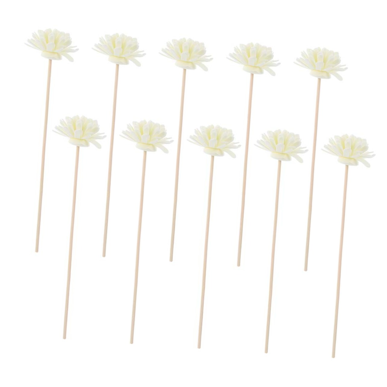 10 varillas difusoras de ratán natural para aromatizador miniatura 7