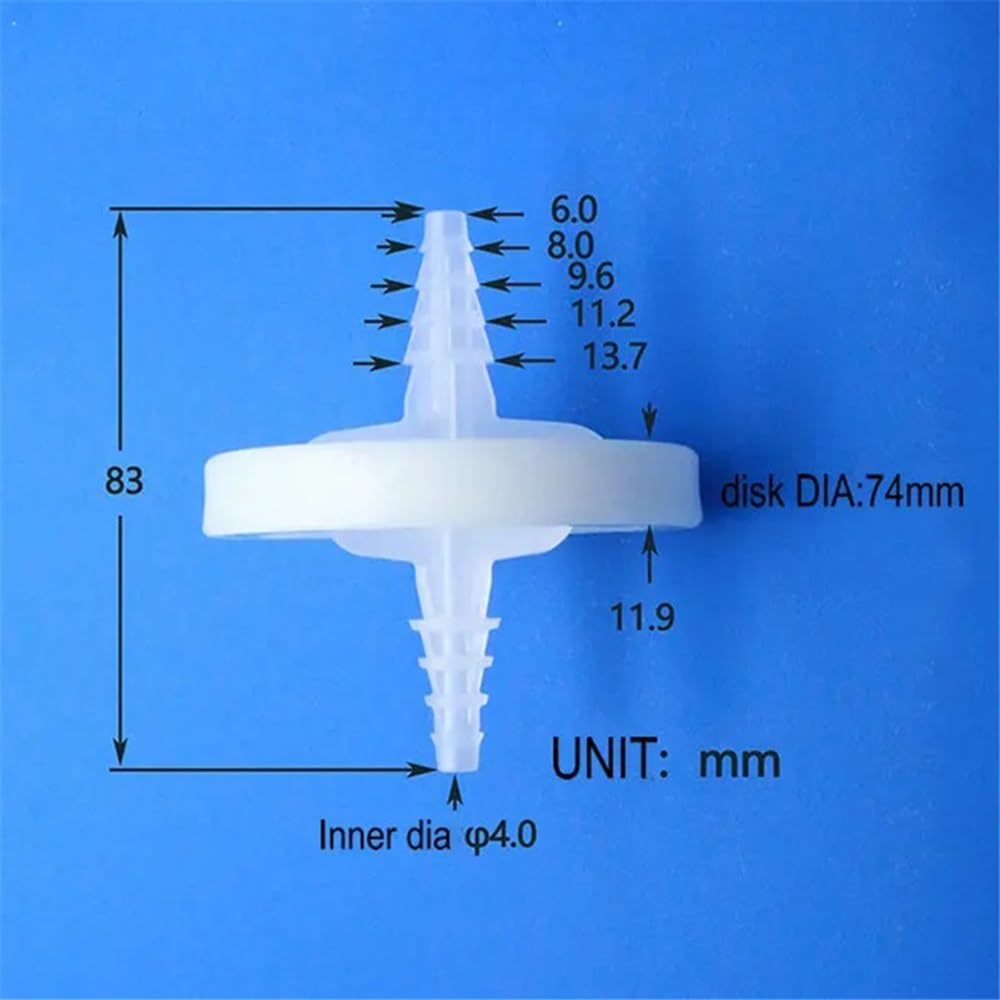 Attrezzature e forniture di laboratorio Membrana di ventilazione in PTFE da 50 mm e 0,2 µm for incubatore a CO2, 1 pz/2 pz/5 pz/10 pz