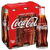 Bebida más popular Coca-Cola - Regular, Botella de cristal, 4 x 200 ml