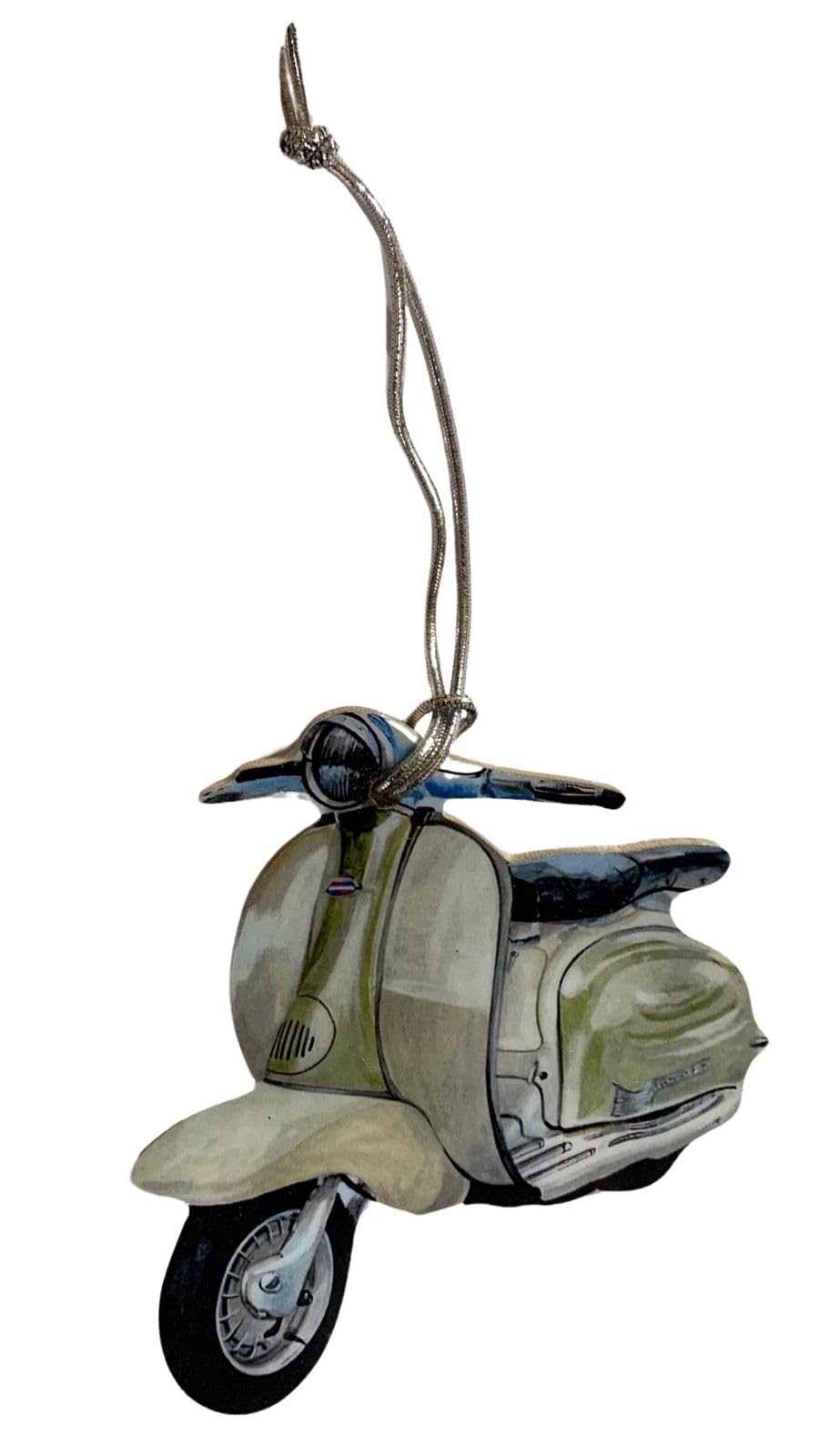 Retro Scooter Christmas Tree Decoration - Vintage Scooter Gift MS1-D
