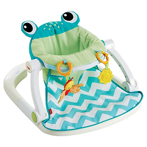 Fisher-Price Sit-Me-Up Floor Seat - Citrus Frog