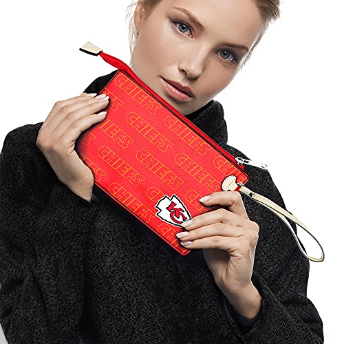 Image of Littlearth NFL Baltimore Ravens Victory Wristlet, Team Color, 9 inch x 6.5 inch | NFL