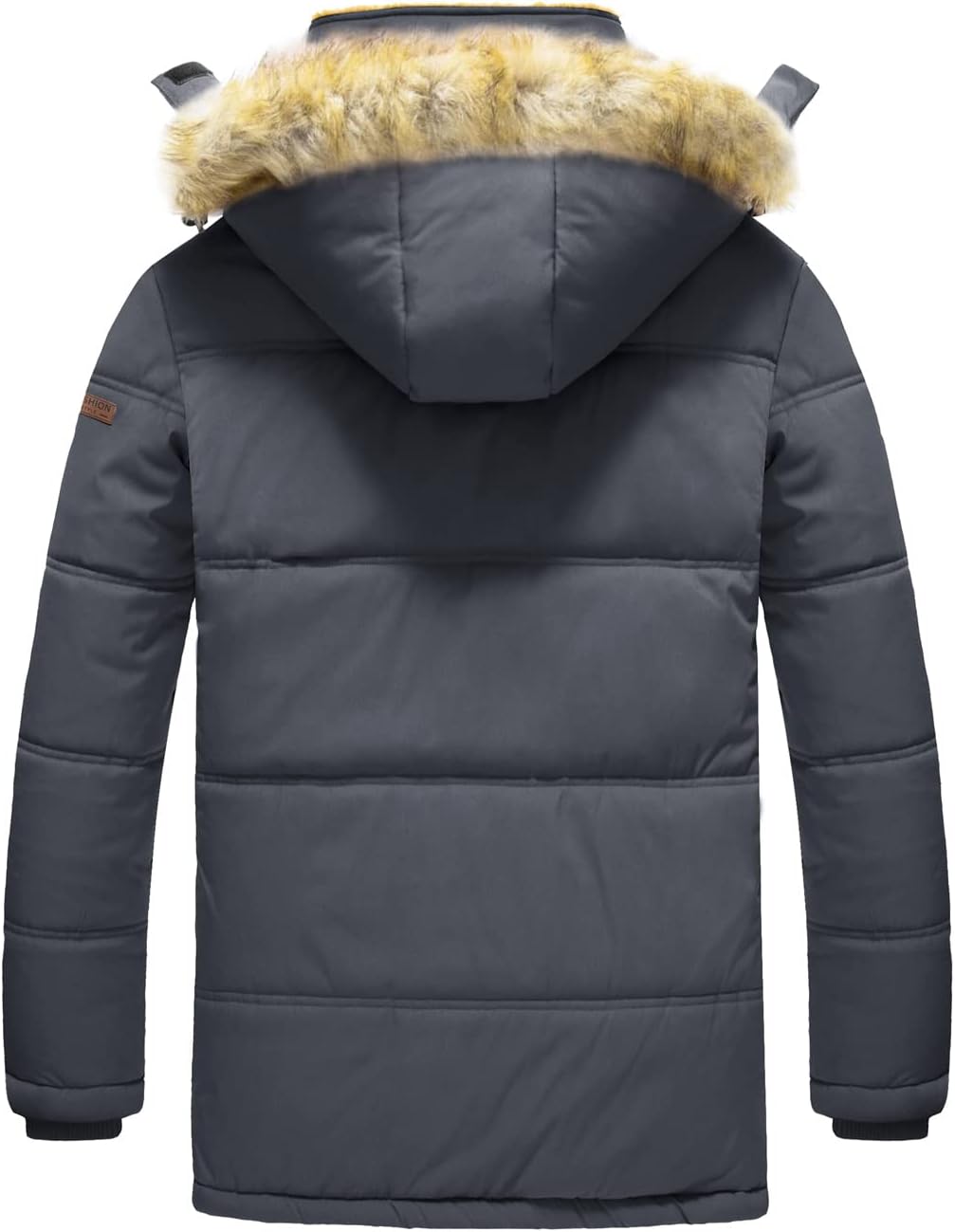 TACVASEN] メンズ ジャケット ウィンドブレーカー 保温 防寒服 無地