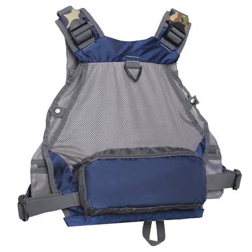 Kylebooker Fly Fishing Vest Pack Adjustable for Men and Women(Blue)