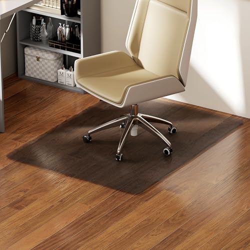 Miniatura 6 de Homcom Alfombrilla Protectora Para Suelos 90x120 Cm Alfombra Para Silla De Escritorio Para Oficinas Para El Hogar Negro