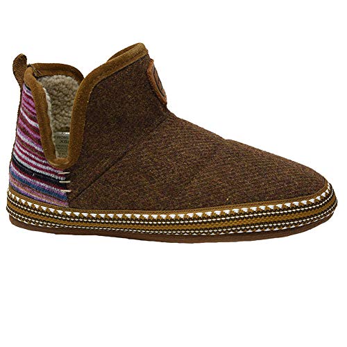 ARIAT Women's Warm Soft Acrylic/Wool Blend Upper Indoor/Outdoor Rubber Bottom Bootie Slippers3