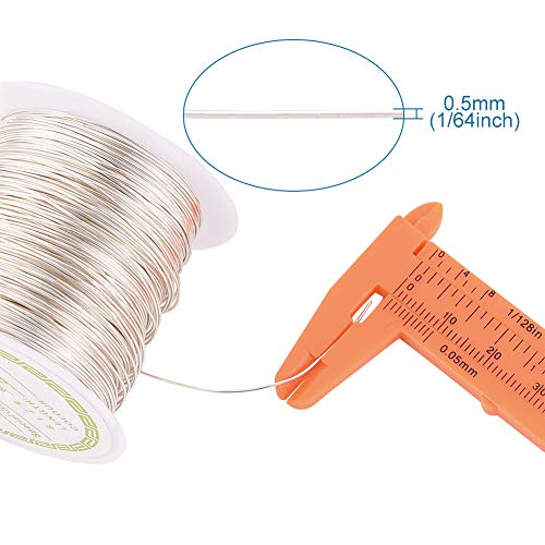 image for PH PandaHall Pandahall 75.5 Feet Tarnish Resistant Copper Wire 24 Gaug