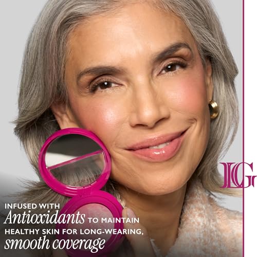Image of LAURA GELLER NEW YORK Limited Edition Baked Blush-n-Brighten Marbleized Blush - Skyline Sunset - Pink Color for Cheeks