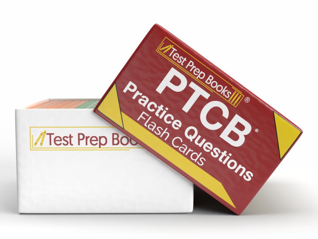 PTCB Exam Practice Question Study Cards 2026-2027: PTCB Prep Practice Test Questions for the Pharmacy Technician Certification [Full Color Cards]