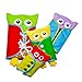 Extpro Learn to Dress Owl Doll Toys for Toddlers Early Education Basic Life Skills Teaching, Learn to Lace, Snap, Button, Zip, Tie and More (Owl)