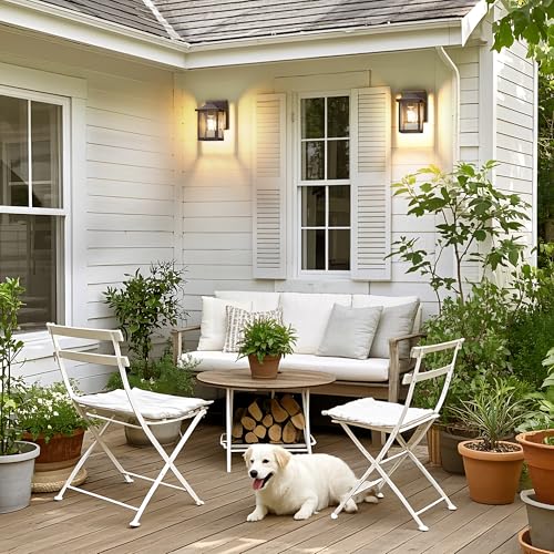 Image of MATAMEYE Outdoor Wall Light Fixture, Exterior Waterproof Porch Lighting