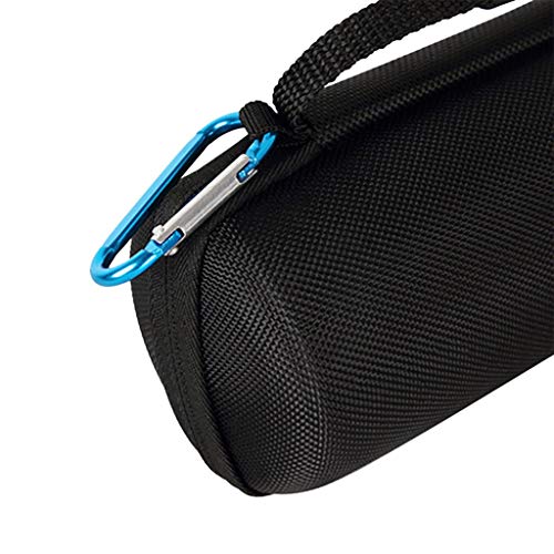 Case Capa Estojo Bolsa Protetora Rígida para JBL Flip 6 e 5 C/Compartimento Interno para Carregador