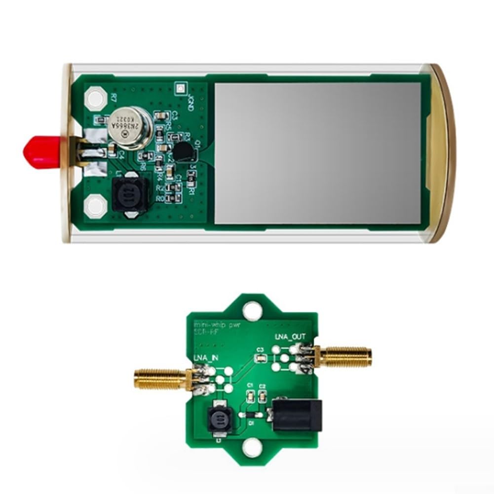 Antenna attiva Mini‑Whip,Kit antenna attiva a onde corte HF/VHF mini frusta per radio transistor a tubo minerale, 100 Khz-30 MHz